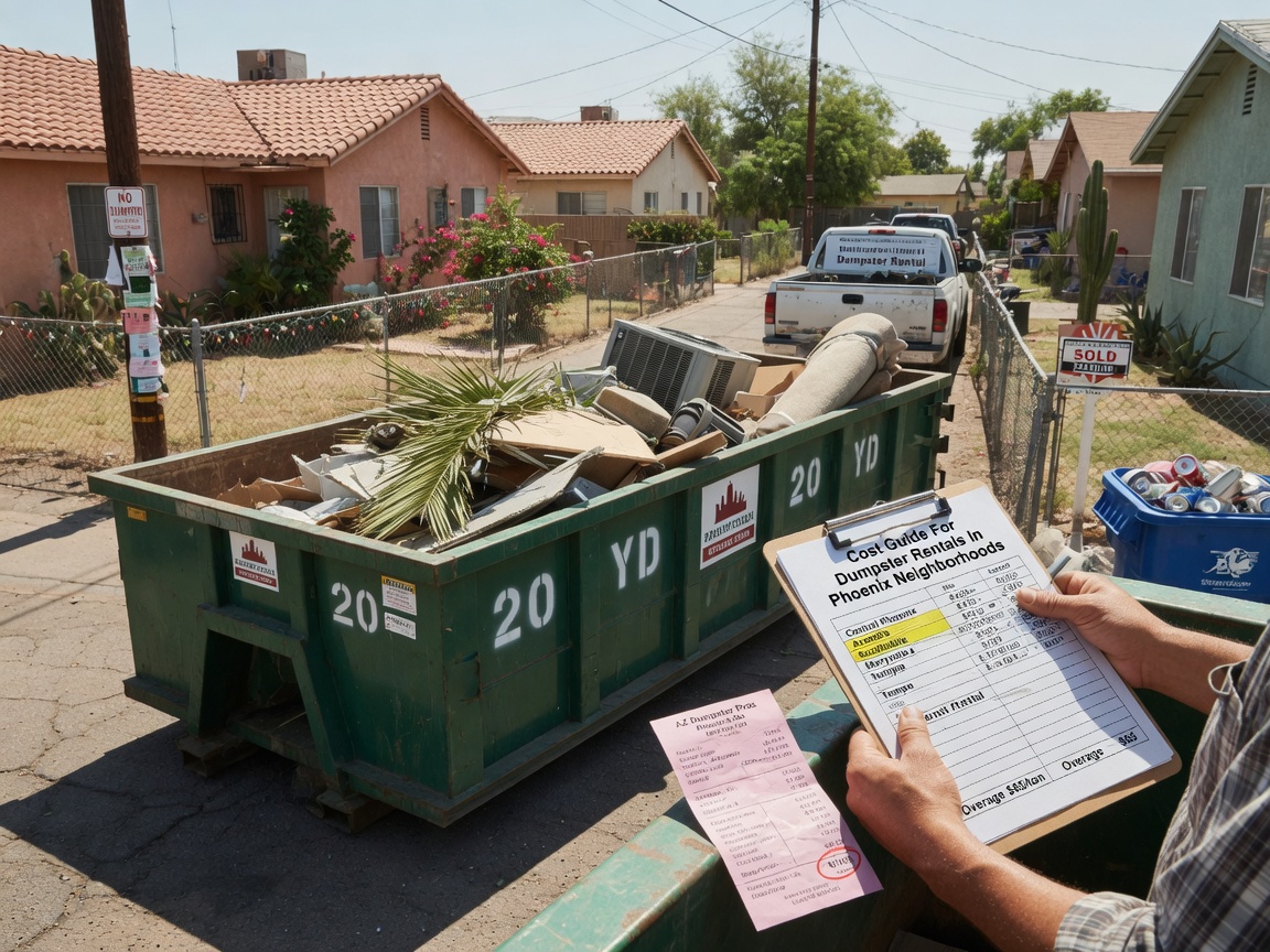 Dumpster Rental in Phoenix
