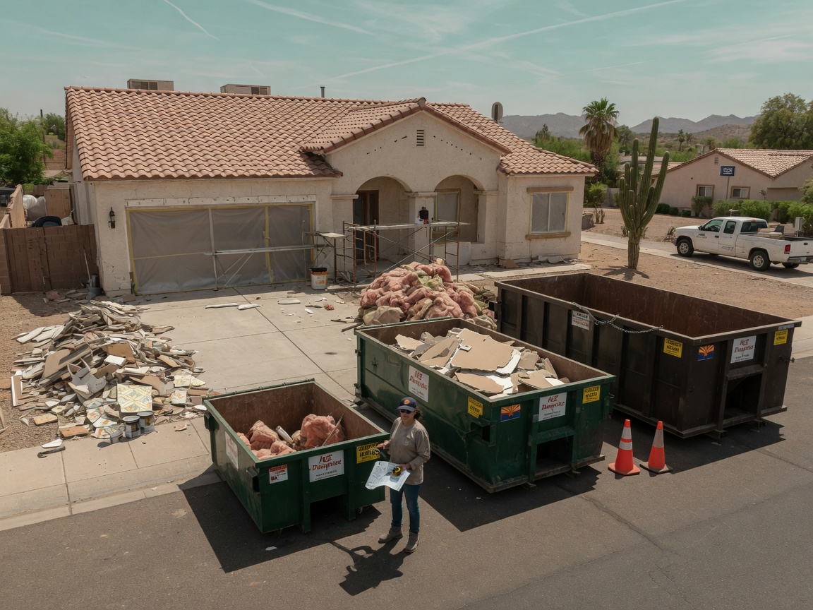 How To Select The Right Dumpster Size For Phoenix Renovations