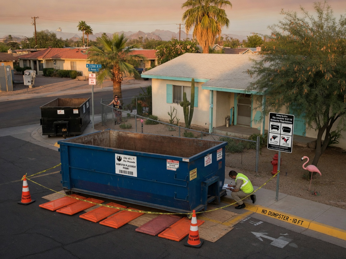 Understanding Phoenix City Rules For Dumpster Placement